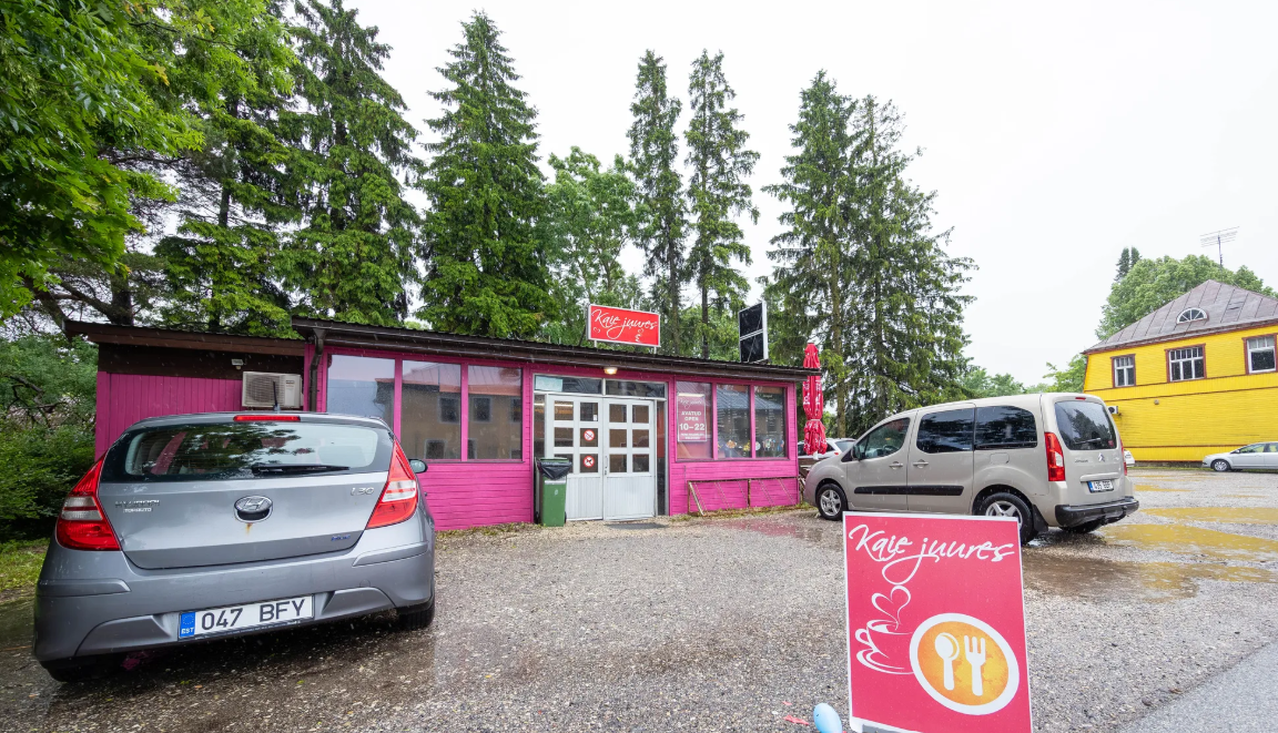 Kaie Juures kiosk väljast